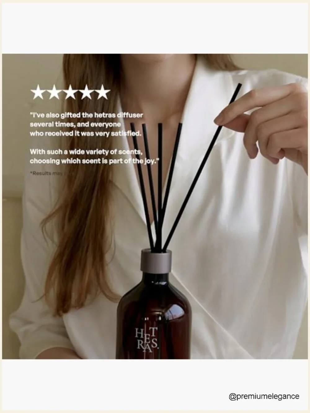 Large Reed Diffuser Set Pure Laundry Scent 500ml